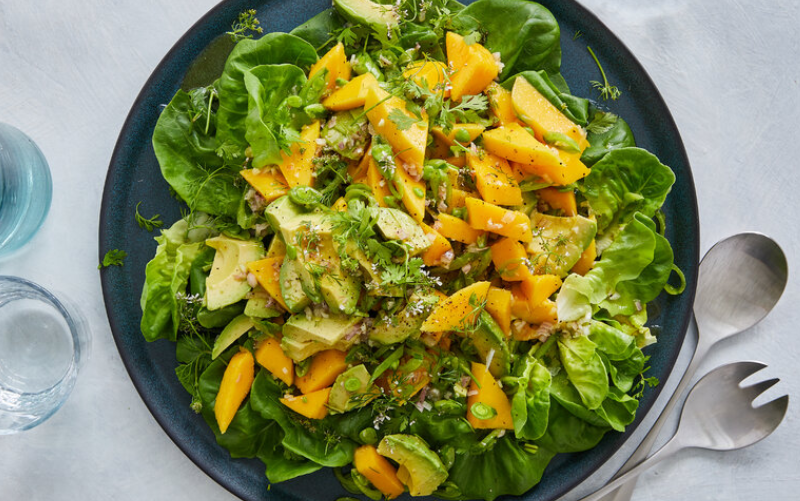 Mango & Avocado Green Salad