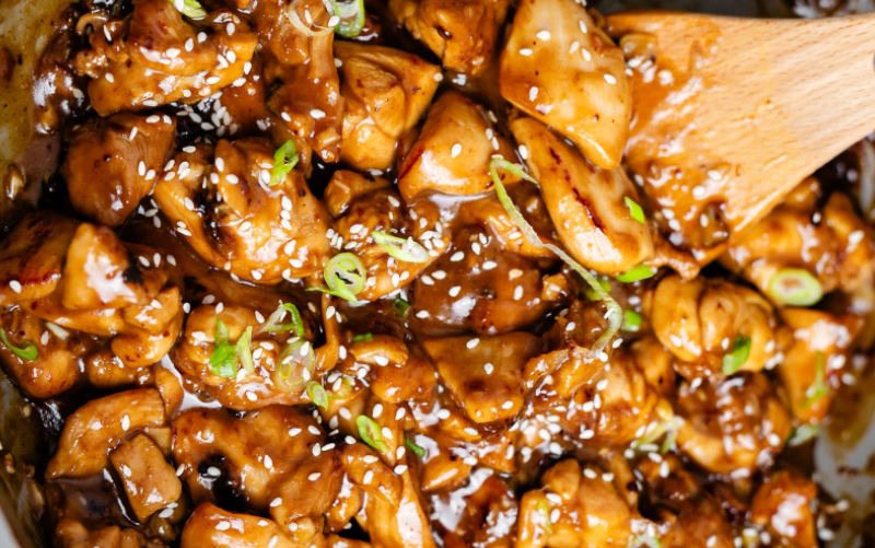 Dark Chocolate Ginger Chicken Recipe