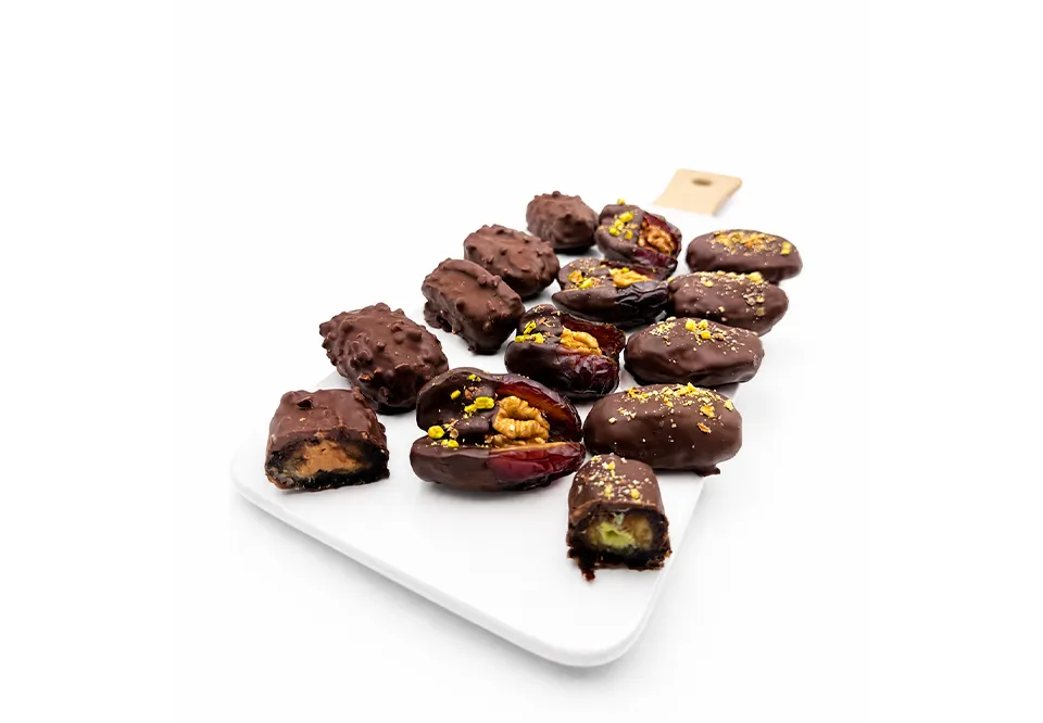 Premium Chocolate Covered Stuffed Medjool Dates Premium Chocolate Covered Stuffed Medjool Dates