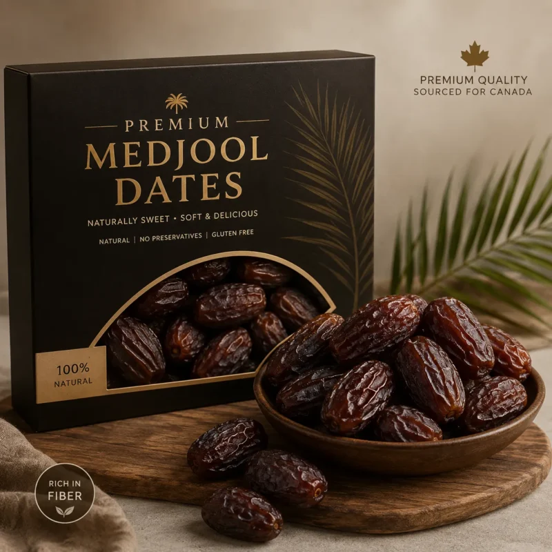 Premium Medjool Dates in Canada | Fresh Jumbo Medjool Dates | Yumino Foods
